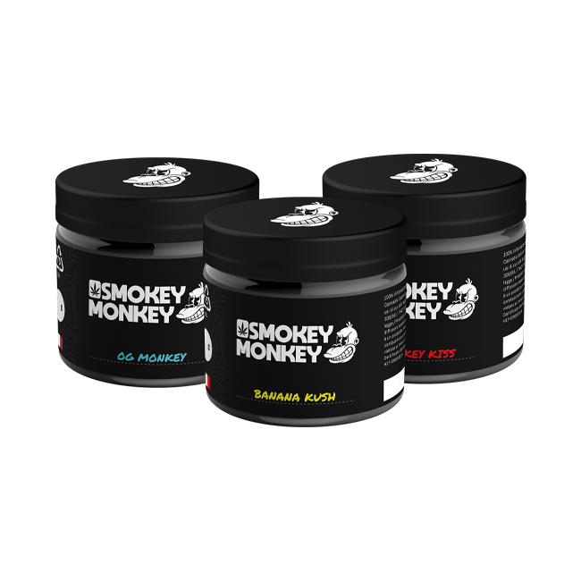 Smokey Monkey Premium Flowers Jar