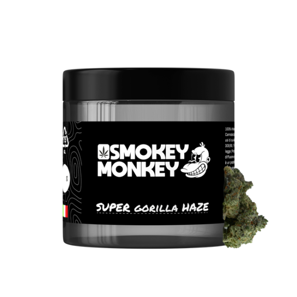 Super Gorilla Haze Flowers Jar